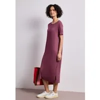 STREET ONE Midikleid in Unifarbe