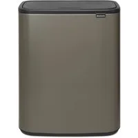 Brabantia Mülleimer Bo Touch Bin, 2 x 30L, Soft-Touch-Öffnungssystem