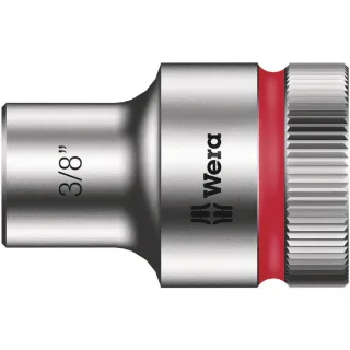 Wera 8790 HMC Zyklop-Steckschlüsseleinsatz mit 1/2"-Antrieb, zöllig Rot - 05003618001