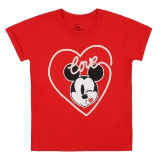 Disney - T-Shirt für Mädchen (Rot)