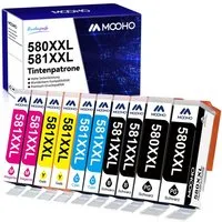 MOOHO 10/20 Pakete PGI-580XL CLI-581XL für CANON 580 581 XL Tintenpatrone (TR8550 TS6350 TS8350 TS6150 TS8150 TS6250 TS9550)