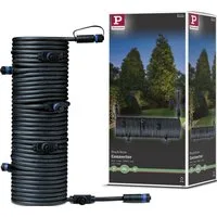 Paulmann Outdoor Plug&Shine 15m IP68 Lampen-Verbindungskabel, (1500 cm), 1 in - 7 out
