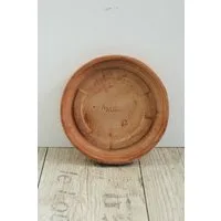 Teramico Blumentopfuntersetzer Untersetzer Terrakotta 21cm, Zubehör für Alle Holzkisten 50x40x30cm, 100% Frostfest