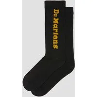 DR. MARTENS Socken Vertical Sock (1-Paar) Baumwollmisch-Socken mit vertikalem Logo