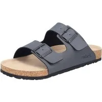 Rieker Pantolette Sommerschuh, Schlappen, Hausschuh, mit zwei Schnallenverschlüssen