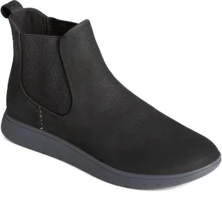 Sperry Coastal PW Chelsea Black Womens Stiefel