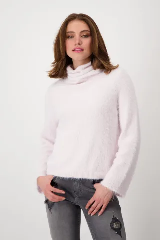 monari - Flauschiger Pullover - Gr. - 40