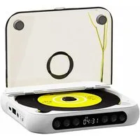 BBWL Bluetooth CD-Player 5.3 tragbar mit Kopfhörer, HIFI-Sound tragbarer CD-Player (Kopfhöreranschluss, Lautsprecher und U-Disk Wiedergabe)