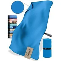 NirvanaShape Strandtuch Reise Handtuch Strandtuch XXL - Strandhandtuch, Mikrofaser Badetuch