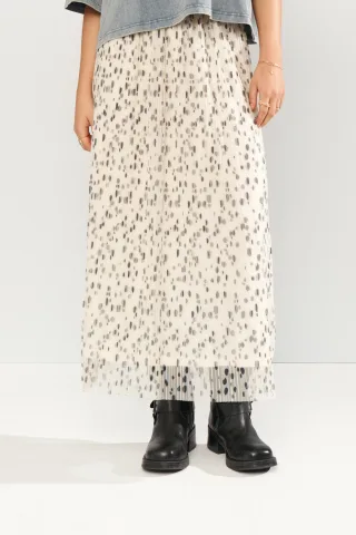 Nümph - NUDALMA MESH SKIRT pristine - Gr. - L