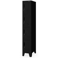Jan Nowak Mehrzweckschrank Metall Schließfachschrank 29 cm ROBERT 1 Plus 5 Fächer Stahl (Stahl 0,6 mm 172 x 29 x 45 cm Wandmontage möglich PZH) Spind Garderobenschrank abschließbar Schloss 172 cm 4 Farben