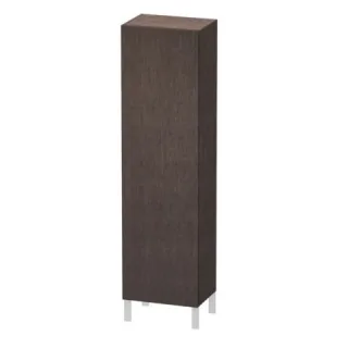 Duravit L-Cube Hochschrank Eiche dunkel gebürstet Matt 500x363x1760 mm - LC1181R7272 LC1181R7272