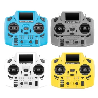 Radiomaster GX12 Crush Radio Controller Dual-Band Dual 1W Gemini Xrossband ExpressLRS OLED Display Screen GX01 3D Digita
