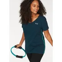 H.I.S T-Shirt Kurzarm, figurfreundlicher Schnitt, unifarben, V-Ausschnitt