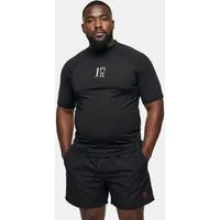 JP1880 T-Shirt Schwimmshirt Halbarm Stehkragen UV-Schutz