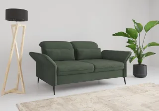 sit&more 2,5-Sitzer "Emely, inkl. Sitztiefenverstellung" wahlweise mit Bettfunktion, Kopf- & Armteilverstellung