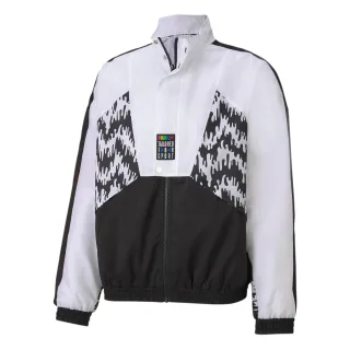 Puma TFS Track Top, die für Sport Zip Up Jacke weiß 597414 01 zugeschnitten sind