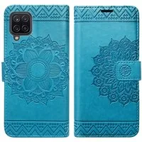 betterfon Handyhülle Handytasche für Samsung Galaxy A12 / M12 Klapphülle, Wallet Case mit Kartenfächern Magnetverschluss und weicher Innenhülle