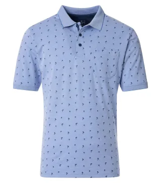 REDMOND - Polo-Shirt blau - Gr. - L
