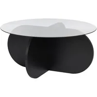 Skye Decor Couchtisch Aeris, Modernes Design Gehärtete Glasplatte Pflegeleichte Oberfläche