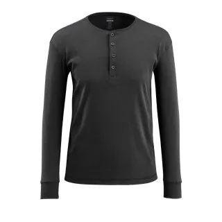 MASCOT Pelham Herren Langarmshirt Schwarz M - 50581-964-09-M