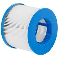 Uniprodo Pool-Filterkartusche Filterkartusche 6 Stück Whirlpool Filter Ø 65/105 mm Höhe 78 mm