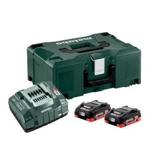 Metabo Basis-Set 2 x LiHD 4.0 Ah + metaBOX 145 - 685130000