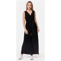 Worldclassca Jumpsuit Worldclassca Jumpsuit Pleated Overalls mit Gürtel Ärmellos Sommer Neu Neue Kollektion - Stilvolle und gemütliche Sommer Mode für Damen