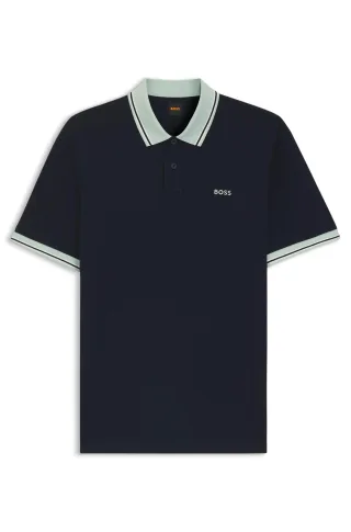 BOSS Menswear Orange - Pe_Blocks Dark Blue - Gr. - L