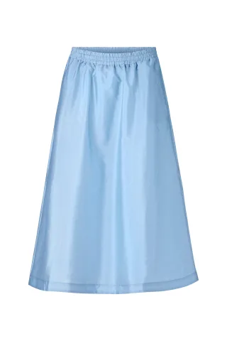 Rich & Royal - parachute skirt cotton blue - Gr. - 40
