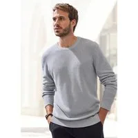 John Devin Strickpullover bis Größe 5XL Pullover in modischen Farben aus Baumwollmischung