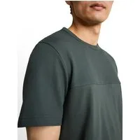 TOM TAILOR Kurzarmshirt Sommershirt mit Struktur-Details