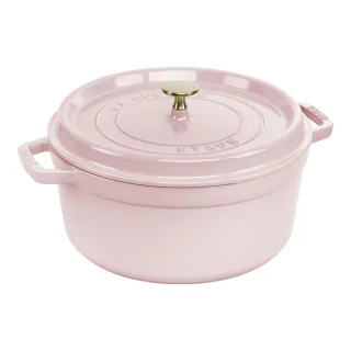 Staub La Cocotte Cocotte 26 cm, rund, Sorbet rose, Gusseisen
