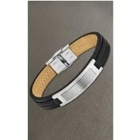Festina Armband Black leather bracelet LS1808-2 / 2