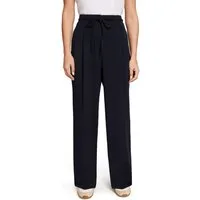 Zero Stoffhose Damen mit Bindeband 32 Inch Bindedetail