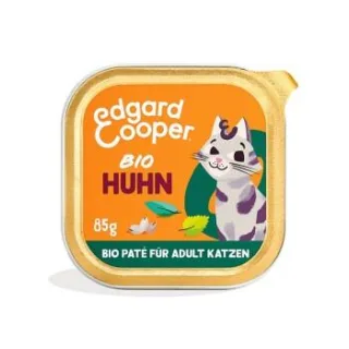 Edgard & Cooper Edgard&Cooper Nassfutter Katze Adult Paté Bio Huhn 32x85 g