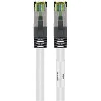 Patchkabel CAT8.1 S/FTP (PiMF) weiß, 5 Meter