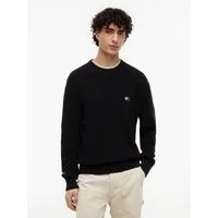 Tommy Jeans Strickpullover TJM REGULAR BADGE SWEATER