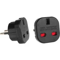 Maclean MCE72 Reiseadapter, UK Adapter / Reiseadapter