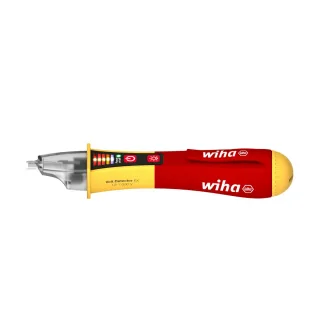 Wiha Spannungsprüfer Volt Detector EX-geschützt, berührungslos, einpolig, 12 – 1.000 V AC mit 2x AAA-Batterien - 44309