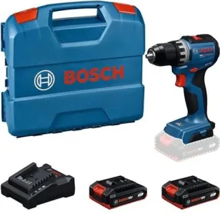 Akku-Bohrschrauber GSR18V-52 mit 2 Akkus 18 Volt 2,0 Amperestunden im L-Case Retail