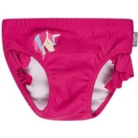 Sterntaler® Badehose UV-Schutz 50+ Badehose Einhorn (1-St) Badehose mit Einhornprint, Volants & Kordel, Windeleinsatz bis 86/92