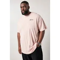 STHUGE T-Shirt T-Shirt Halbarm oversized Rückenprint bis 8 XL