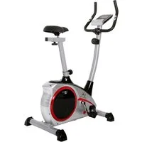Christopeit Sport® Heimtrainer AL 1 (mit Tablet-Halterung), 150 kg max. Benutzergewicht, Fahrrad, 8 Widerstandsstufen