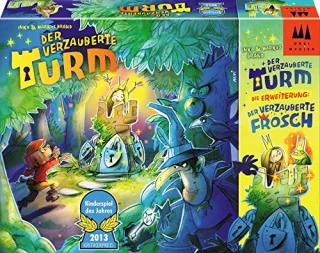 Drei Magier 40873 - Der verzauberte Turm + Erweiterung (Kinderspiel des Jahres 2013)