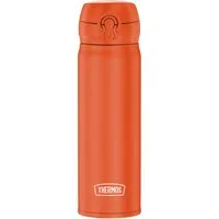 THERMOS Isolierflasche ULTRALIGHT BOTTLE, doppelwandiger Edelstahl, spülmaschinenfest, 10h heiß & 20h kalt, zerlegbares Safe Flow Lid