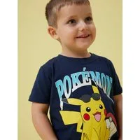 Name It Kurzarmshirt NMMMAHE POKEMON NREG SS TOP BOX SKY