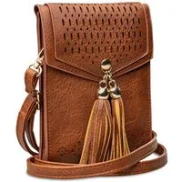 XiRRiX Handytasche Handy Tasche Damen zum Umhängen - Umhängetasche aus Lederimitat (1-tlg., kompatibel mit Apple Iphone), in wunderschönem Design