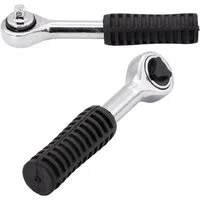 BENSON Steckschlüssel Knarre Ratsche Umschaltknarre 1/4", Ratschenschlüssel, Umschaltratsche, Werkzeug