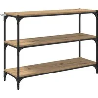 vidaXL Bücherregal Bücherregal 3 Ebenen 100 x 33 x 70,5 cm Holzwerkstoff, 1-tlg.